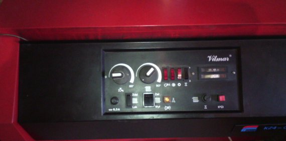 Kaseta sterująca VSG04 na kotle KZ-4G/V