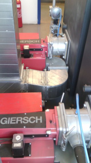 Palniki gazowe Giersch na kotłach Logobloc L600